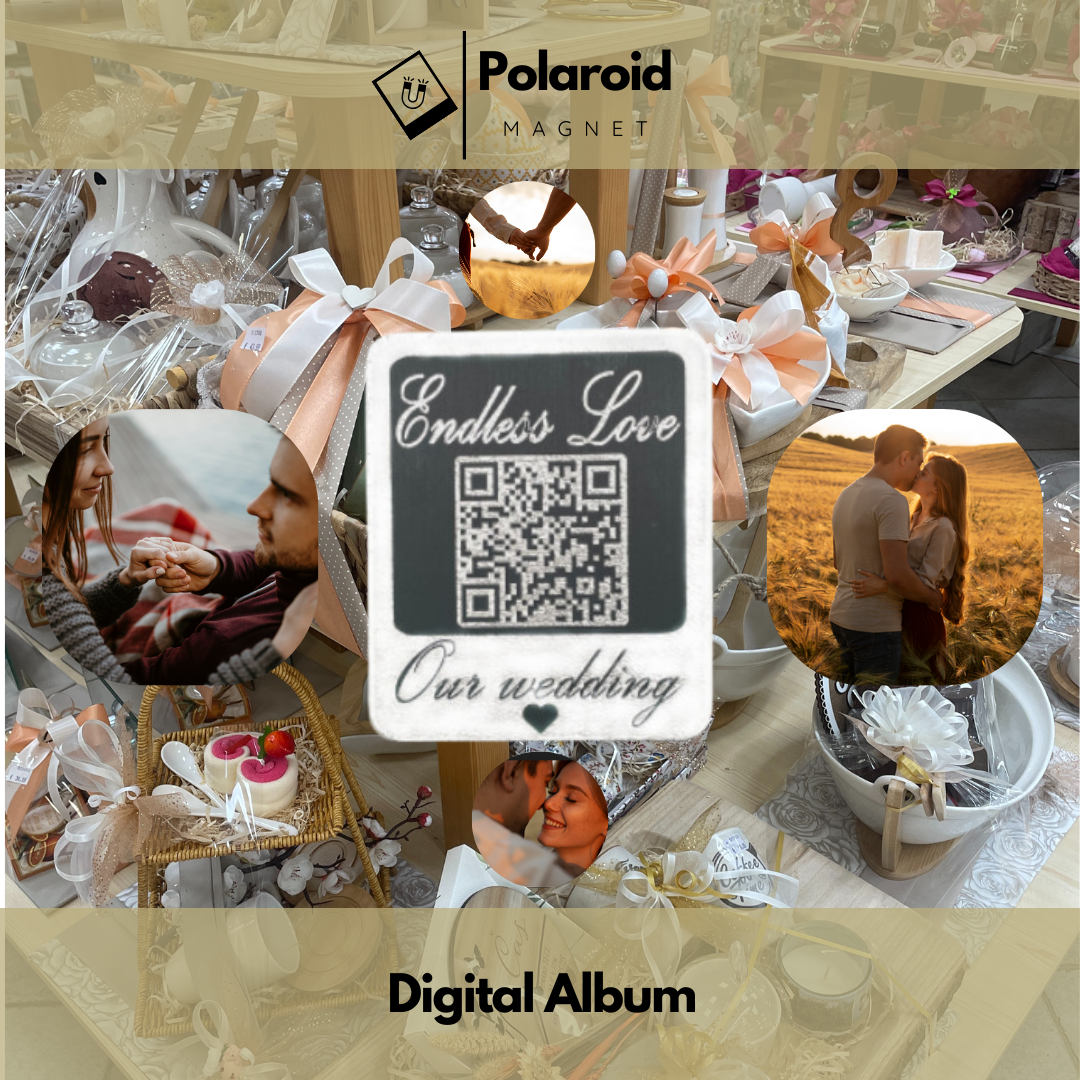 Digitalni album s polarioidnim magnetom